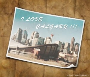 A post card from Calgary which was named one of Canadas top travel destinations
