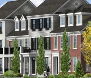 Victoria Cross upscale townhomes in Currie Barracks Calgary