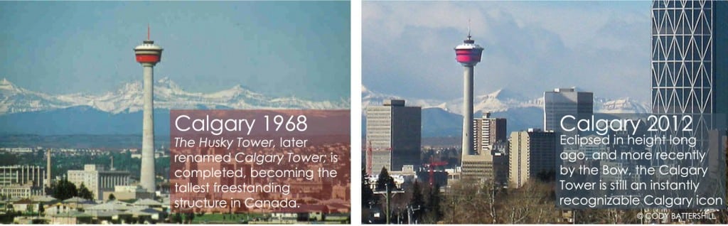 1968 History of Calgary Then and Now
