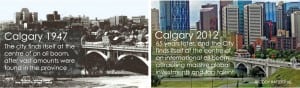 History of Calgary Then and Now 1947