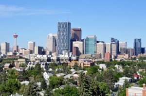Inner city real estate in Calgary