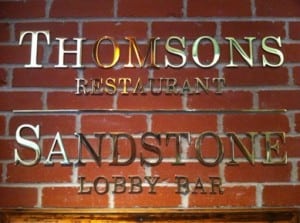 Thomsons Restaurant Calgary
