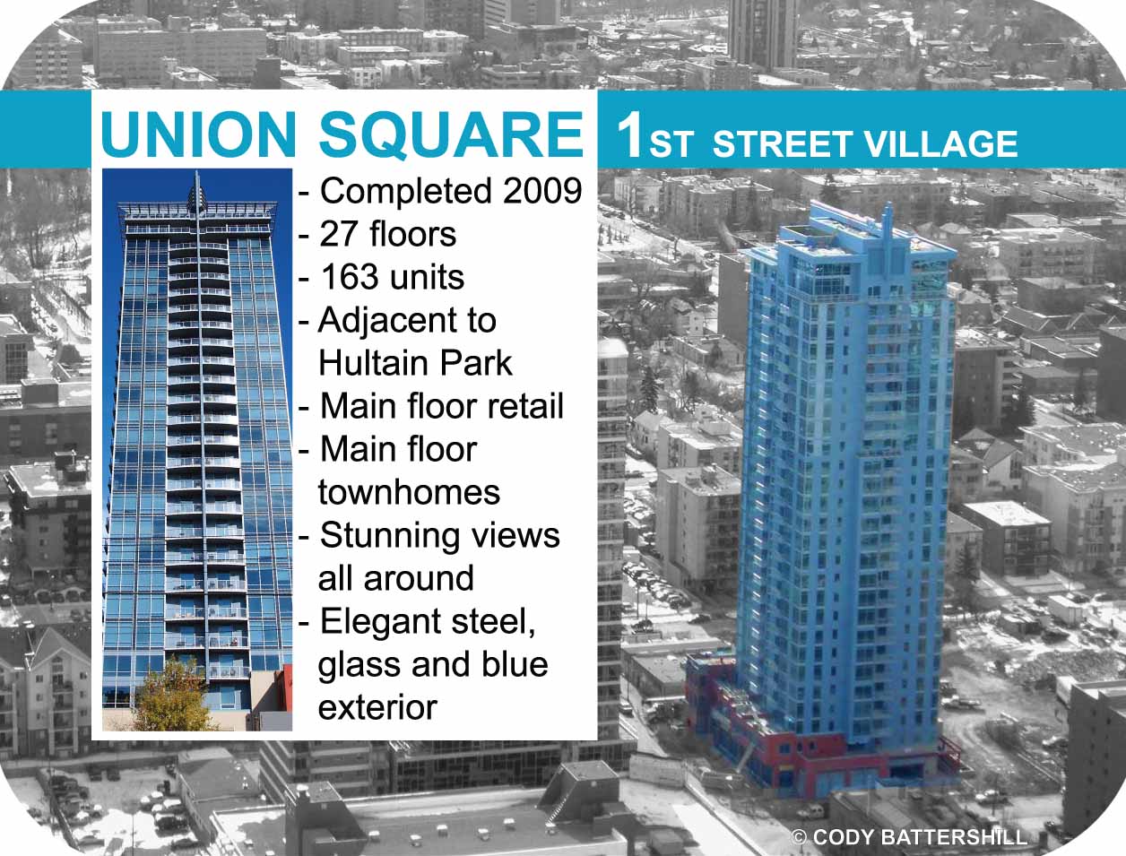 Union Square Condos first street village - Infographic