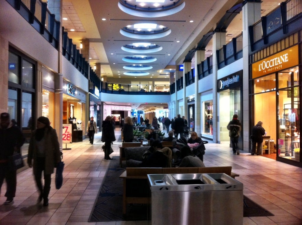 Calgary Chinook Centre Mall Interior Walkway