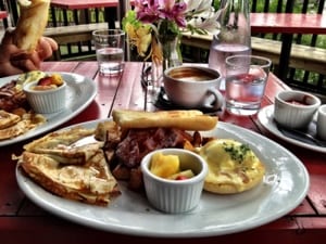 Best Calgary Breakfast Eats at the Laurier lounge