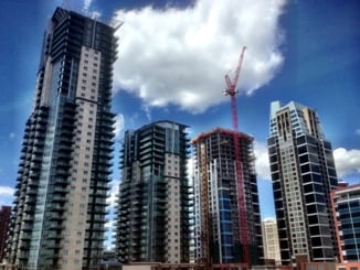 Sasso Vetro Alura Nuera Condos Victoria Park Condo Homes inCalgary