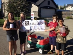 Calgary Floods Random Acts of Kindess by Children