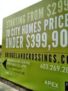 Bridgeland Crossings New Condos Calgary