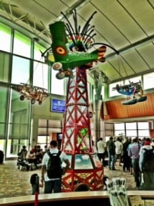 Calgary Airport Activities Inside Terminal