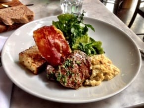 Borgo Trattoria Steak Eggs Brunch Italian Gourmet