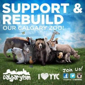 Support Rebuild Calgary Zoo Infographic