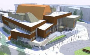Mount Royal Conservatory Bella Concert Hall Concept Drawing