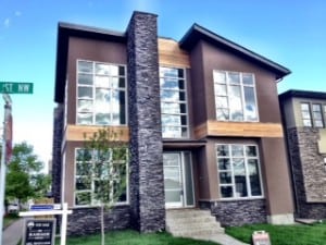 New Infill Home Calgary Inner City Hillhurst