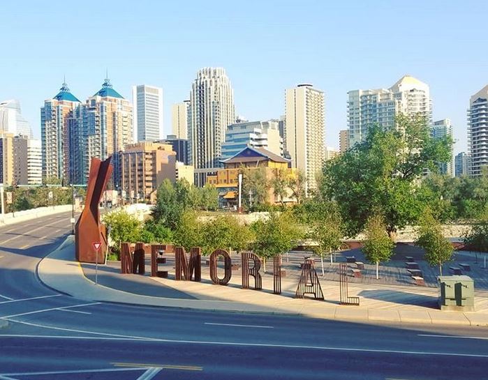 julio barrio calgary memorial drive patio view