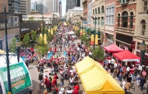 otafest 2019 stephen avenue calgary