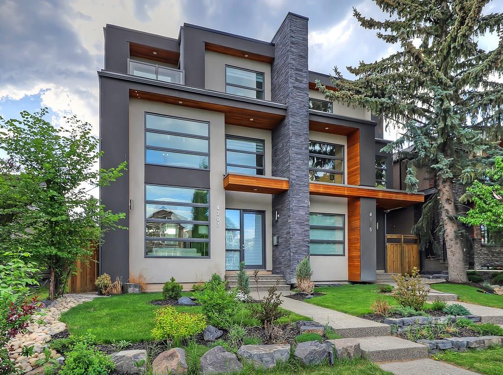 attached infill home in Calgary