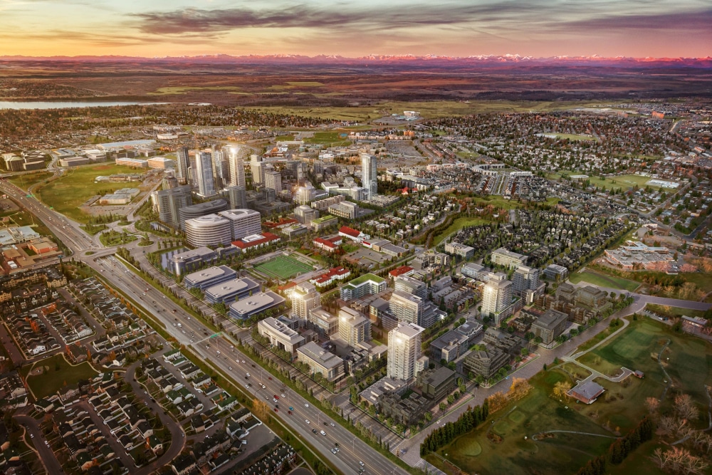 Greenwich mixed-use community Calgary