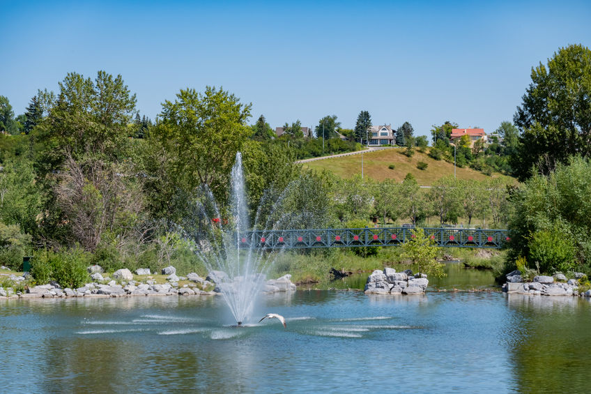 best communities to live in Calgary Eau Claire