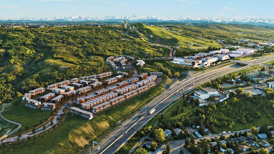 trinity hills mixed-use community Calgary