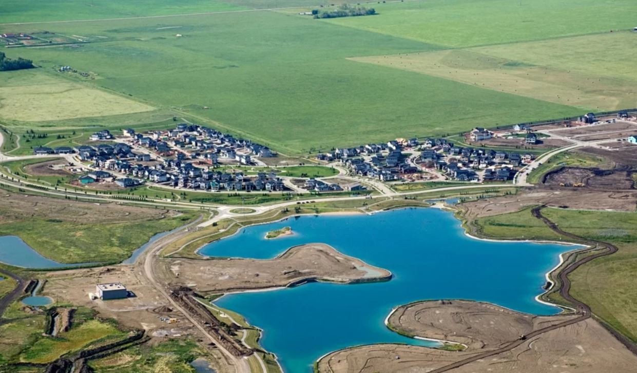 Harmony Lake and Community Near Calgary v2