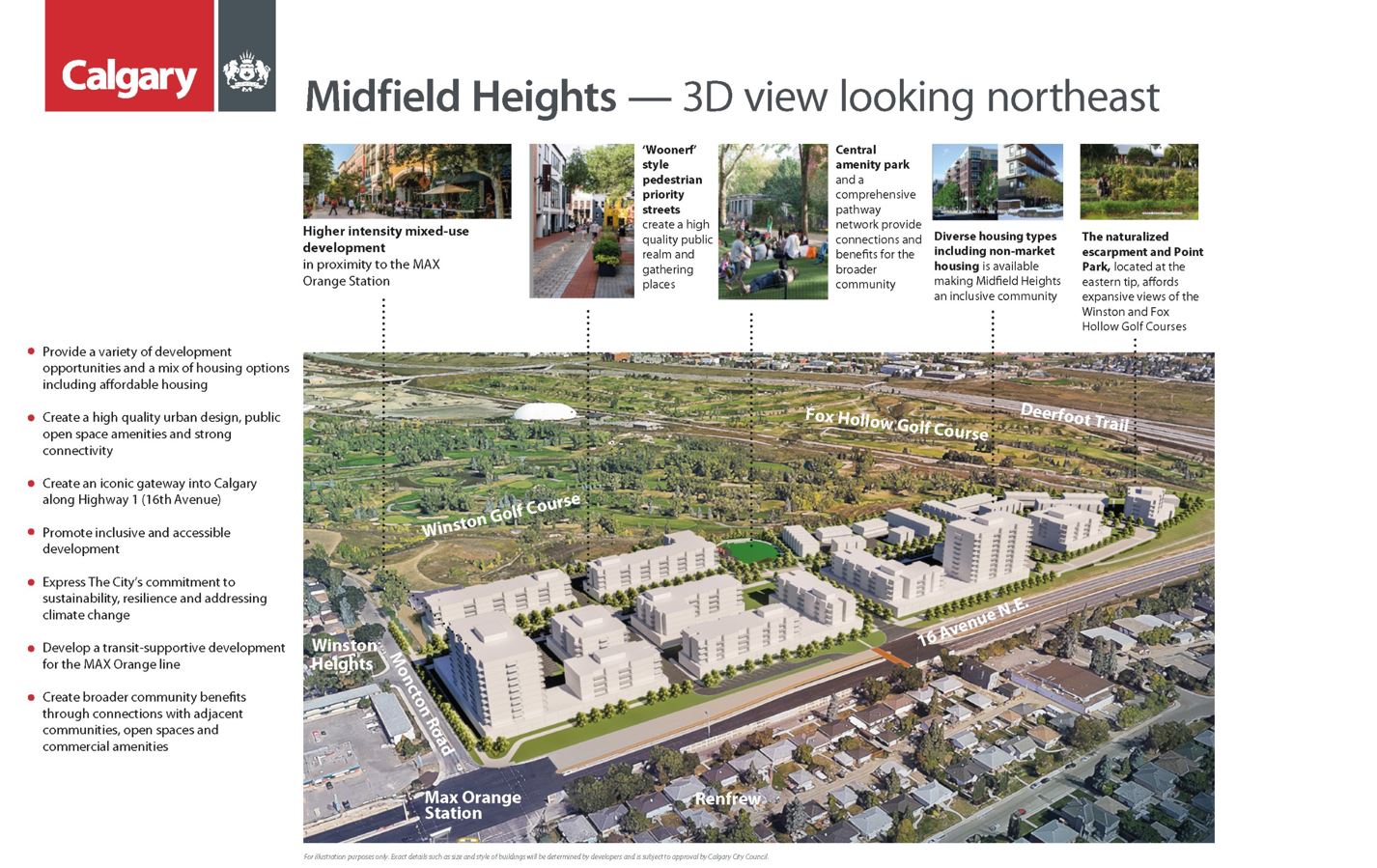 midfield heights calgary - overall features