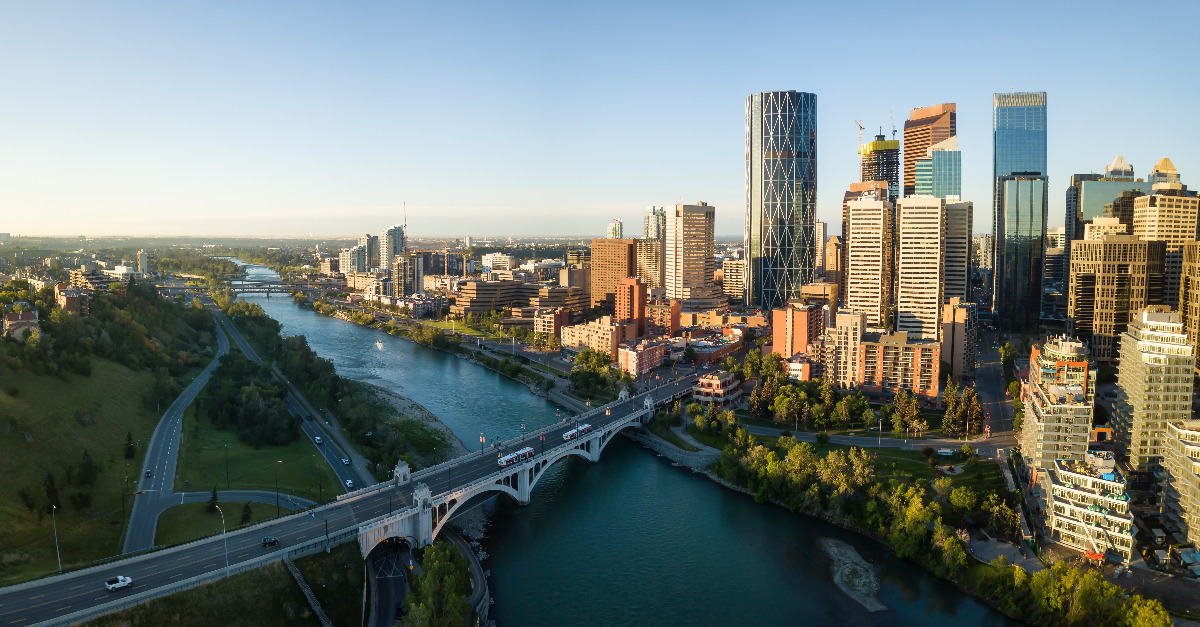 Calgary downtown skyline