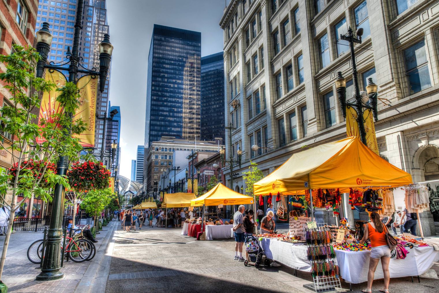 Stephen Avenue amenities makes Calgary a great place to live, work and play