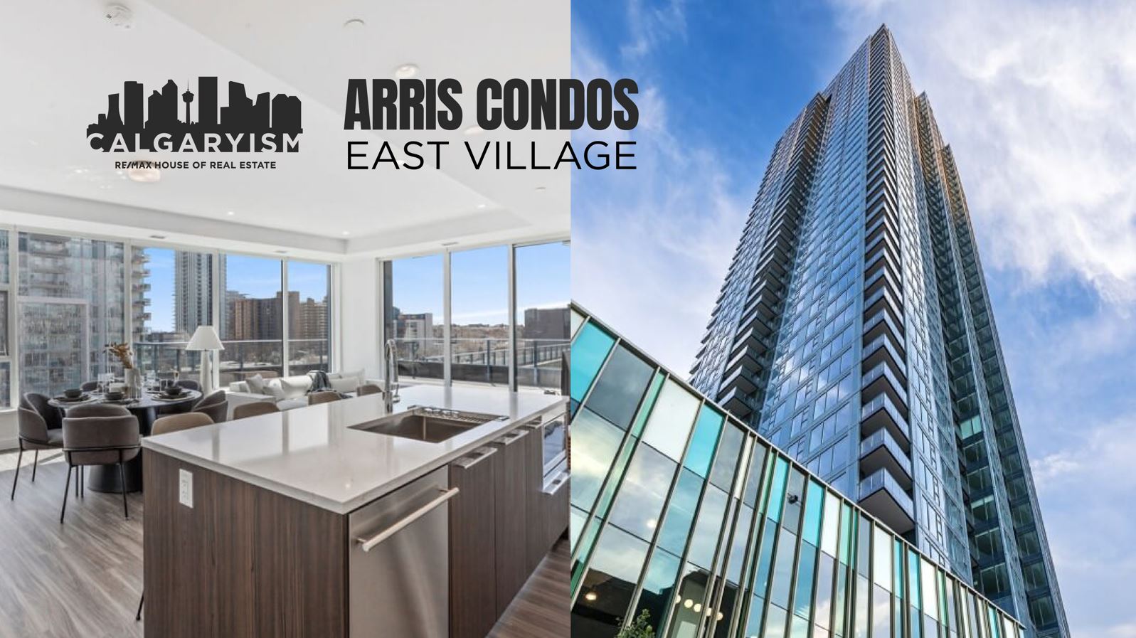 Arris condos for sale in Calgary, Alberta, East Village Community