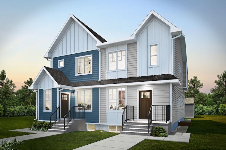 duplex homes for sale in Homestead Calgary