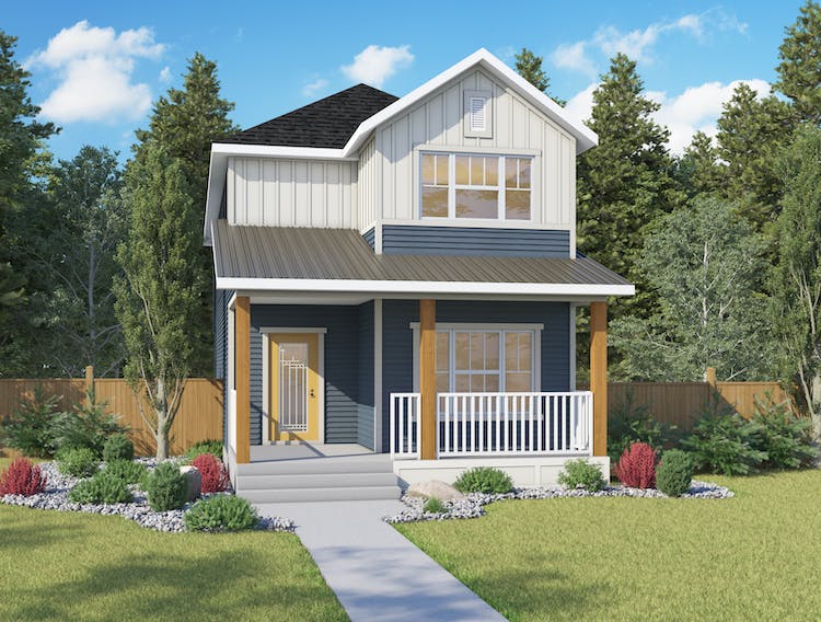 laned home for sale in Homestead Calgary